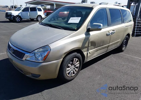 2011 Kia Sedona Lx z USA, uszkodzony, nr VIN KNDMG4C75B6406868